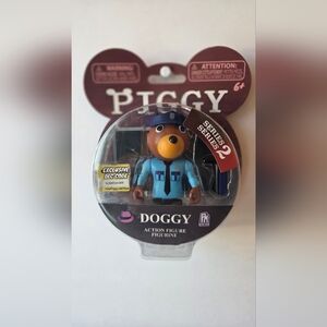 Piggy Series 2 Doggy Action Figure 3.5" with Exclusive DLC Code Roblox